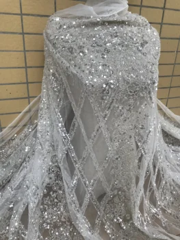 5yards newest beaded mesh tulle embroidery french net lace fabric JIANXI.C-598817 with best quality
5yards newest beaded mesh tulle embroidery french net lace fabric JIANXI.C-598817 with best quality