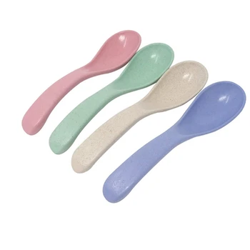 4PCS 15cm/5.9Inch Boreal Europe Style Eco-Friendly Wheat Straw Colourful Soup Spoons WonTon Soup Spoon
4PCS 15cm/5.9Inch Boreal Europe Style Eco-Friendly Wheat Straw Colourful Soup Spoons WonTon Soup Spoon