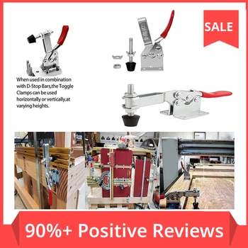 5 Pcs Toggle Clamp GH-201-B Adjustable Anti Slip Quick Release Tool 90KG Holding Capacity for Machine Operation Welding
5 Pcs Toggle Clamp GH-201-B Adjustable Anti Slip Quick Release Tool 90KG Holding Capacity for Machine Operation Welding