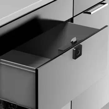 Intelligent Lock Electric Fingerprint Lock Fingerprint Drawer Lock Smart Modern Simplicity Black Clothes Storage Access Control
Intelligent Lock Electric Fingerprint Lock Fingerprint Drawer Lock Smart Modern Simplicity Black Clothes Storage Access Control