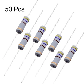 uxcell 50pcs 100pcs 2W 470R ohm - 470KR ohm Carbon Film Resistor 5% Tolerance 4 Color Bands Group 470R 50pcs
uxcell 50pcs 100pcs 2W 470R ohm - 470KR ohm Carbon Film Resistor 5% Tolerance 4 Color Bands Group 470R 50pcs