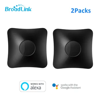 2Pack BroadLink RM4 pro IR RF Universal Remote Hub WiFi Remote Control for Smart Home TV A/C Curtain Motor Compatible with Alexa
2Pack BroadLink RM4 pro IR RF Universal Remote Hub WiFi Remote Control for Smart Home TV A/C Curtain Motor Compatible with Alexa