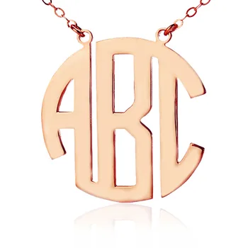 AILIN Freeshipping-Personalized MO in Rose Gold Color Custom Made 3 Initials Circle Block Monogrammed Necklace Choker with Chain
AILIN Freeshipping-Personalized MO in Rose Gold Color Custom Made 3 Initials Circle Block Monogrammed Necklace Choker with Chain
