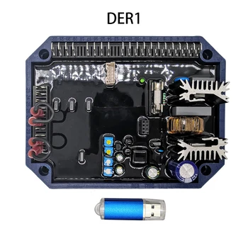 Digital AVR Type Automatic Voltage Regulator AVR DER1 for Mecc Alte Power Generators kubota 220V 380V 400V 
Digital AVR Type Automatic Voltage Regulator AVR DER1 for Mecc Alte Power Generators kubota 220V 380V 400V