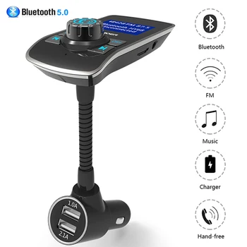 2020 FM Bluetooth Car Kit MP3 Radio Player Wireless AUX Transmitter Modulator Hands-free LED Display TF Card Dual Port USB
2020 FM Bluetooth Car Kit MP3 Radio Player Wireless AUX Transmitter Modulator Hands-free LED Display TF Card Dual Port USB
