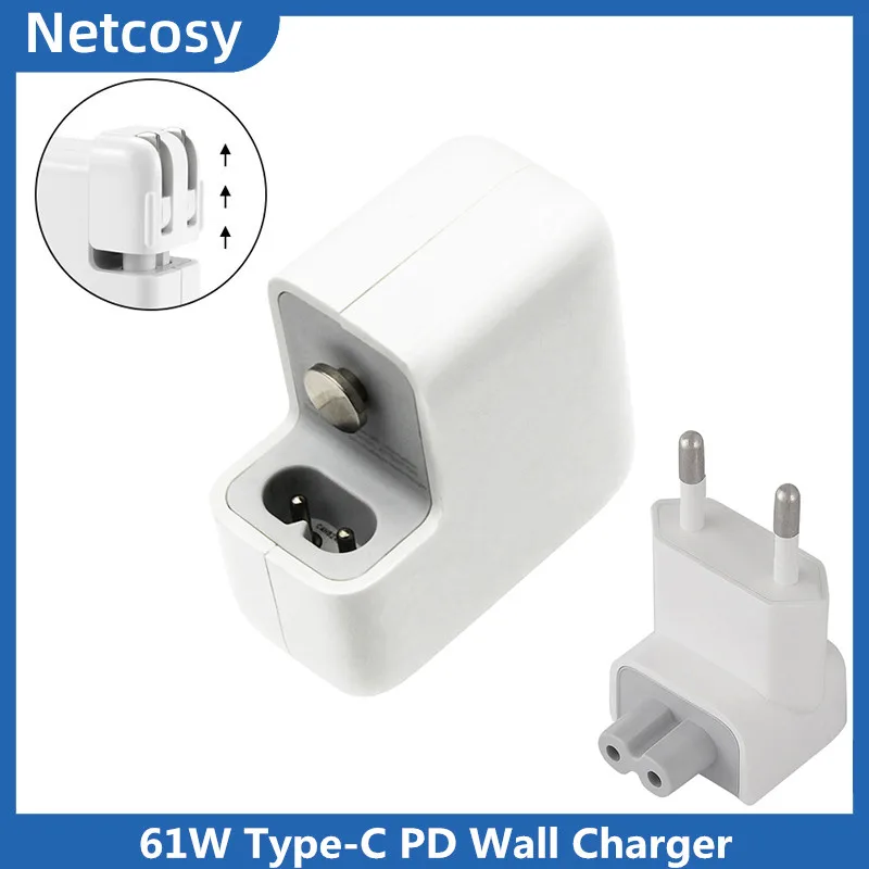 61W Type-C PD Wall Charger Power Adapter For Macbook Pro A1708 A1706 A1989 A1898 USB-C AC Adapter For ipad A1979 A1980 A2013
61W Type-C PD Wall Charger Power Adapter For Macbook Pro A1708 A1706 A1989 A1898 USB-C AC Adapter For ipad A1979 A1980 A2013