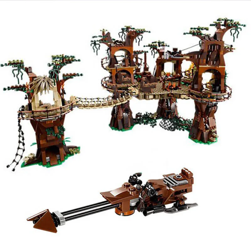 05047 lepining Star Wars Star Plan Wars Ewok Village Village Forest 1990pcs Model Building Block Bricks Toy For Kids Christmas
05047 lepining Star Wars Star Plan Wars Ewok Village Village Forest 1990pcs Model Building Block Bricks Toy For Kids Christmas