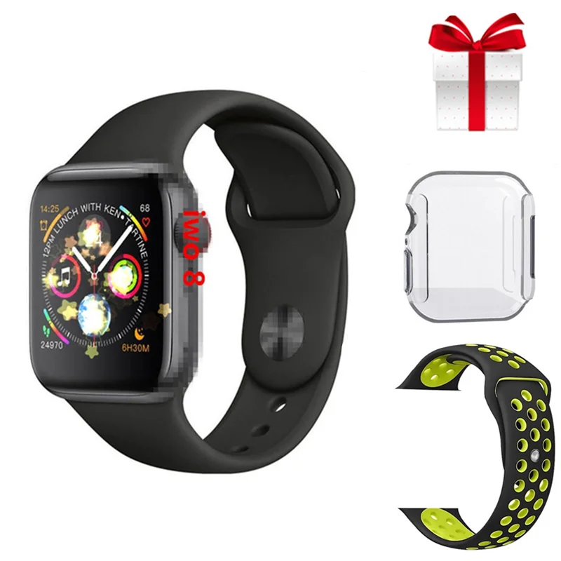 Smart Watch Men IWO 8 MTK2502C Wireless Charge Women Smart Watch 44MM With Sleep Monitor Heart Rate ECG Support Answer Call
Smart Watch Men IWO 8 MTK2502C Wireless Charge Women Smart Watch 44MM With Sleep Monitor Heart Rate ECG Support Answer Call