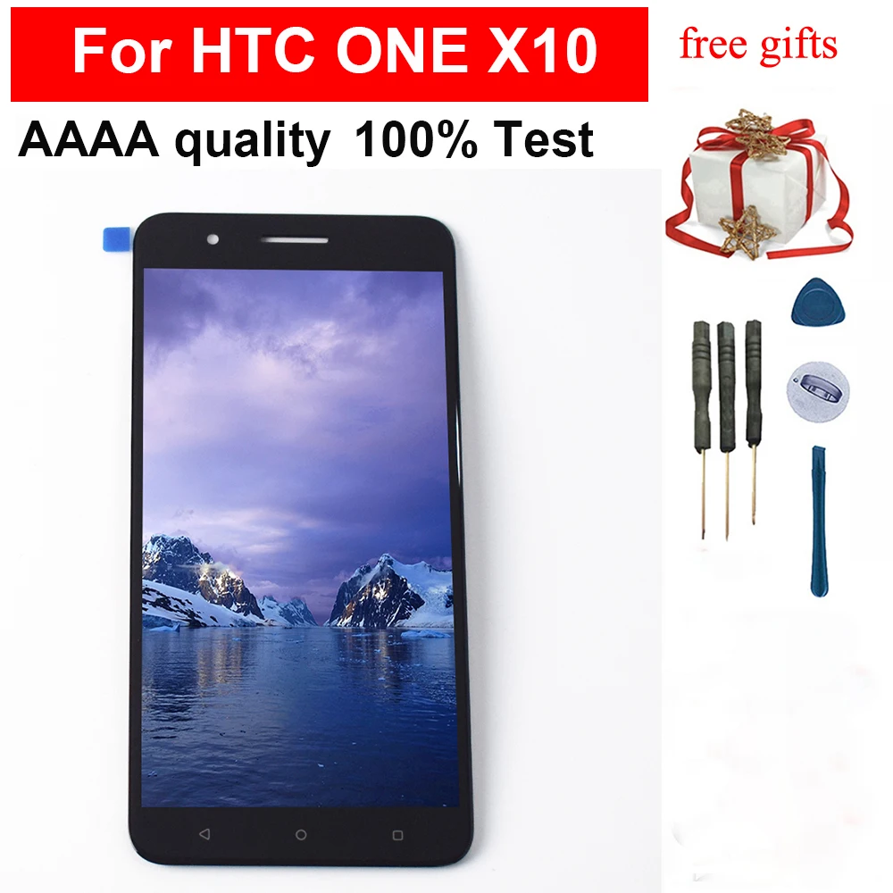 For HTC ONE X10 Black Touch Screen Digitizer Glass Sensor + LCD Display Panel Screen Monitor Module Assembly
For HTC ONE X10 Black Touch Screen Digitizer Glass Sensor + LCD Display Panel Screen Monitor Module Assembly