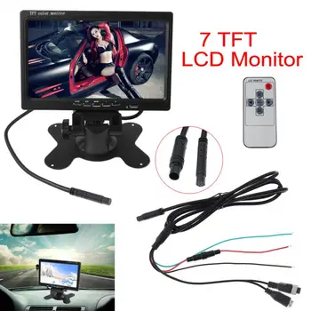 7 Inch 800 x 480 Car Monitor for Rear View Camera Auto Parking Backup Reverse Monitor Headrest 2CH HD 800*480 TFT- LCD Screen
7 Inch 800 x 480 Car Monitor for Rear View Camera Auto Parking Backup Reverse Monitor Headrest 2CH HD 800*480 TFT- LCD Screen
