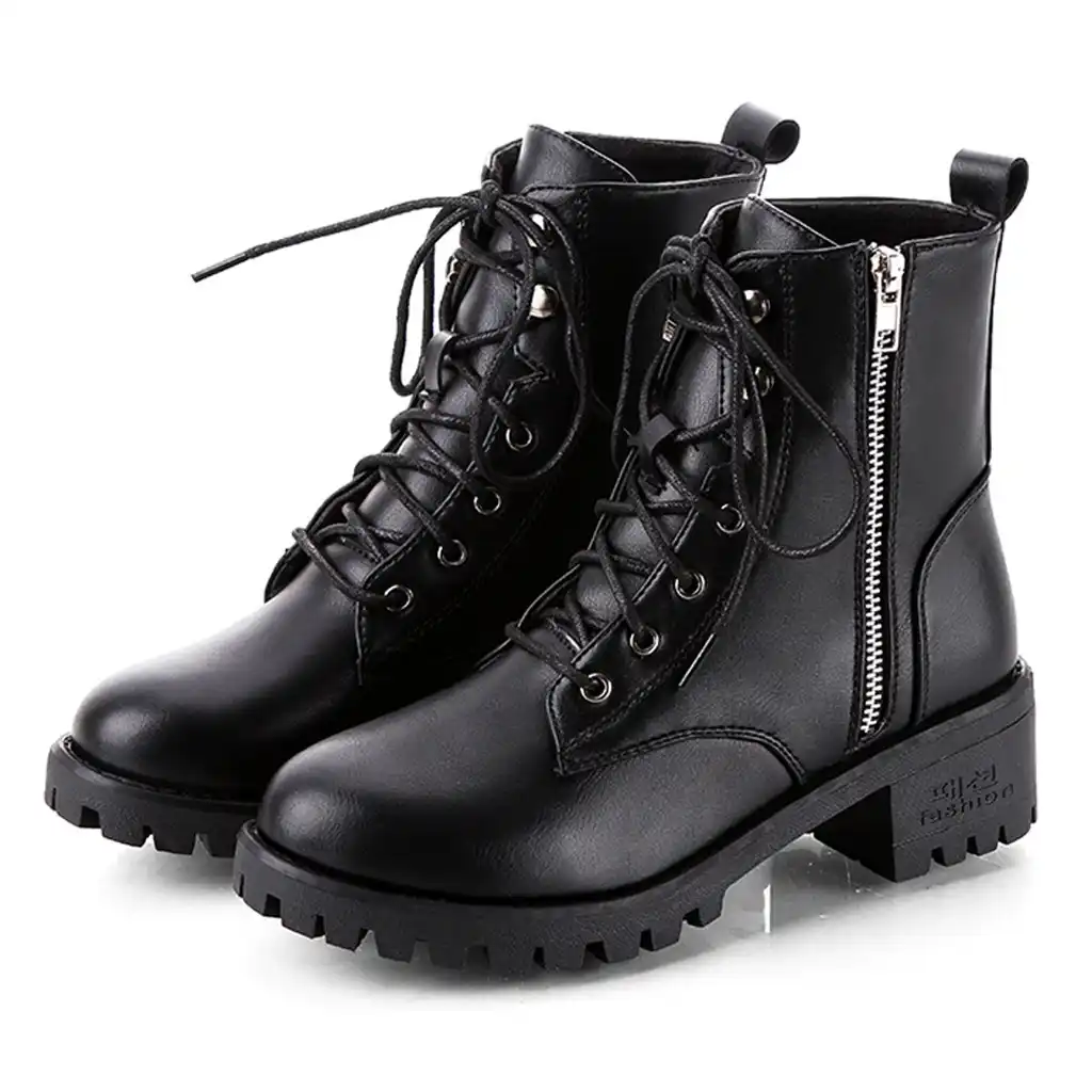 womens short biker boots