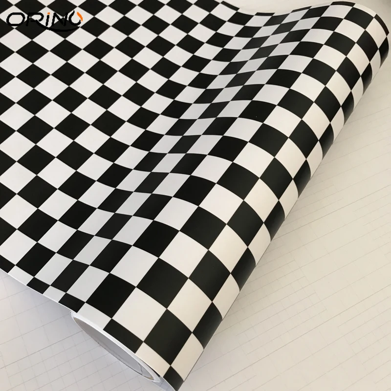 Checkered Flag Sticker Film-2