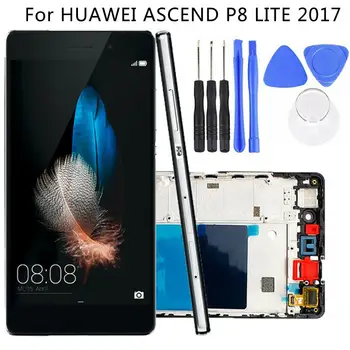 Replacement Smart LCD Display T ouch Screen with Frame Digitizer Smart Display Replacement for Huawei Ascend P8 Lite 2017
Replacement Smart LCD Display T ouch Screen with Frame Digitizer Smart Display Replacement for Huawei Ascend P8 Lite 2017