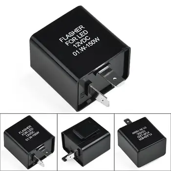 12V LED Flasher Relay Blinking Replacement PVC Plastic 2-Pin Fix For Turn Signal Light Black LED Flasher Relay Accessori Auto
12V LED Flasher Relay Blinking Replacement PVC Plastic 2-Pin Fix For Turn Signal Light Black LED Flasher Relay Accessori Auto