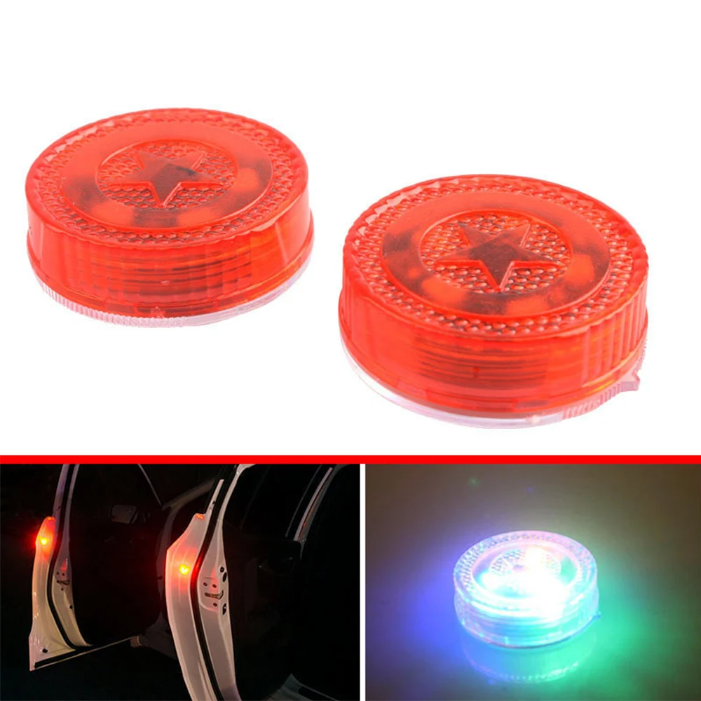 2pcs Cars Opening Door Warning Light Wireless Magnetic LED Strobe Flashing Anti Rear-end Collision Indicator Lights Signal Lamp
2pcs Cars Opening Door Warning Light Wireless Magnetic LED Strobe Flashing Anti Rear-end Collision Indicator Lights Signal Lamp