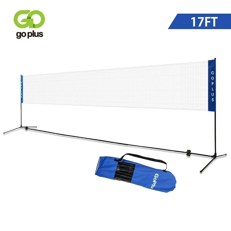 High Quality Sturdy Construction Simple Compact Design Portable 17'x5' Badminton Training Net with Carrying Bag SP37187
High Quality Sturdy Construction Simple Compact Design Portable 17'x5' Badminton Training Net with Carrying Bag SP37187