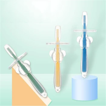 1Pc Kids Soft Silicone Training Toothbrush Baby Children Dental Oral Care Tooth Brush Tool Baby Kid Tooth Brush Baby Items
1Pc Kids Soft Silicone Training Toothbrush Baby Children Dental Oral Care Tooth Brush Tool Baby Kid Tooth Brush Baby Items