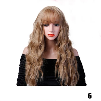 MANWEI Synthetic Long Wavy Ombre Gray Cosplay Wig for Woman Cosplay Wig Brown Red Black Blonde Heat Resistant Fiber
MANWEI Synthetic Long Wavy Ombre Gray Cosplay Wig for Woman Cosplay Wig Brown Red Black Blonde Heat Resistant Fiber
