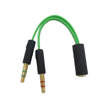 Earphone Audio Cable Headphone Adapter Splitter Headset Microphone for Razer Computers
Earphone Audio Cable Headphone Adapter Splitter Headset Microphone for Razer Computers
