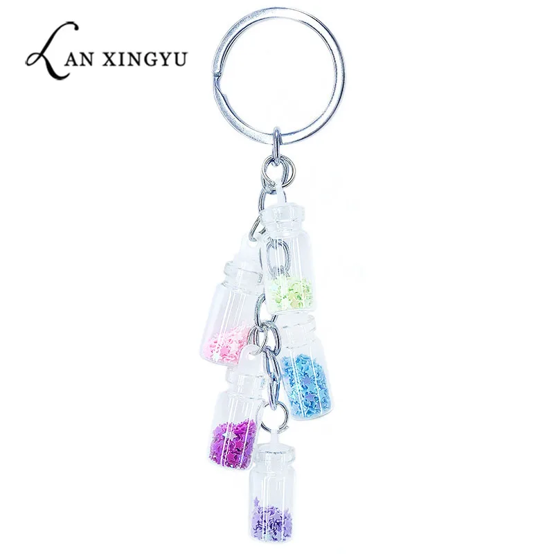 Creative Wish Bottle Hanging Glass Material Smooth Hand Delicate Lady Bag Key Hanging
Creative Wish Bottle Hanging Glass Material Smooth Hand Delicate Lady Bag Key Hanging
