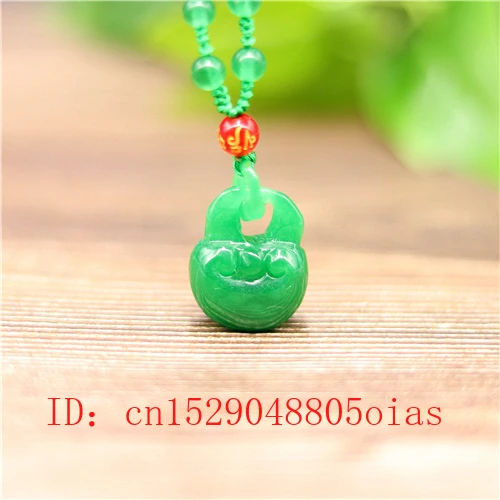 Фото Натуральный Зеленый Изумрудный нефритовый яблоко кулон бусины ожерелье