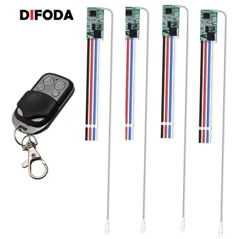 DIFODA 433MHz Remote Control Switch DC 5V 12V Mini LED Light Receiver Relay with Transmitter Remote Control Smart Home
DIFODA 433MHz Remote Control Switch DC 5V 12V Mini LED Light Receiver Relay with Transmitter Remote Control Smart Home