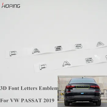 1PCS 3D Font Letters Emblem For PASSAT 2019 Car Styling Refitting Middle Trunk Sticker Badge Sticker for VW Chrome
1PCS 3D Font Letters Emblem For PASSAT 2019 Car Styling Refitting Middle Trunk Sticker Badge Sticker for VW Chrome