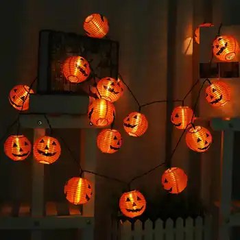 10/20/30 LED Battery/Solar Powered Halloween Pumpkin Lantern String Lights Holiday Party Decor DIY Halloween Pumpkin Lights Lamp
10/20/30 LED Battery/Solar Powered Halloween Pumpkin Lantern String Lights Holiday Party Decor DIY Halloween Pumpkin Lights Lamp
