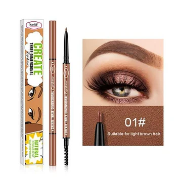 Double-headed Eyebrow Pencil Natural Long-lasting Waterproof And Sweat-proof Eyebrow Pencil Eyebrow Pen Makeup Cosmetic TSLM1
Double-headed Eyebrow Pencil Natural Long-lasting Waterproof And Sweat-proof Eyebrow Pencil Eyebrow Pen Makeup Cosmetic TSLM1
