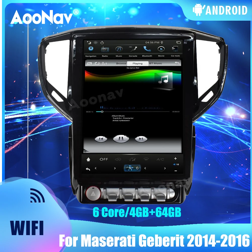 

2 Din Car Radio For Maserati Geberit 2014-2016 Android System Touch Screen Car Multimedia Player Autoradio Head Unit