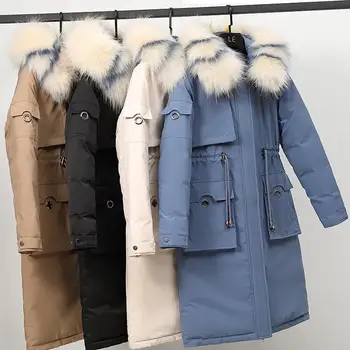 2019 Winter New Down Cotton Clothing Female Korean Version Plus Long Loose Loose Fur Collar Hooded Cotton Down Jacket
2019 Winter New Down Cotton Clothing Female Korean Version Plus Long Loose Loose Fur Collar Hooded Cotton Down Jacket