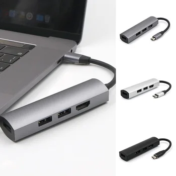 Type-C to HDMI USB C HUB Type C to Multi USB 3.0 HUB HDMI Adapter Dock Support 4K Resolution for PC Mobile Phone
Type-C to HDMI USB C HUB Type C to Multi USB 3.0 HUB HDMI Adapter Dock Support 4K Resolution for PC Mobile Phone