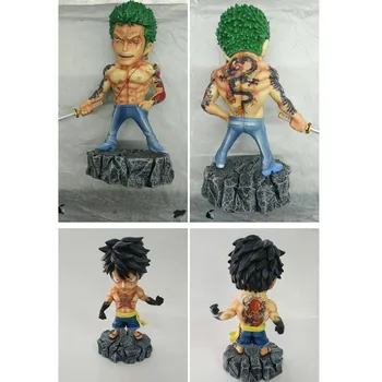 2pcs ONE PIECE Tattoo Luffy Roronoa Zoro Statue Underworld Rogue Style Edition PVC Action Figure Model Toys BOX Y1083
2pcs ONE PIECE Tattoo Luffy Roronoa Zoro Statue Underworld Rogue Style Edition PVC Action Figure Model Toys BOX Y1083