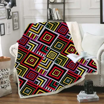 Geometric Blankets Modern Plush Throw Blanket Bedding Sheet Sofa Cover For Adults Kids Super Soft Warm Square Blanket 150*200cm 
Geometric Blankets Modern Plush Throw Blanket Bedding Sheet Sofa Cover For Adults Kids Super Soft Warm Square Blanket 150*200cm