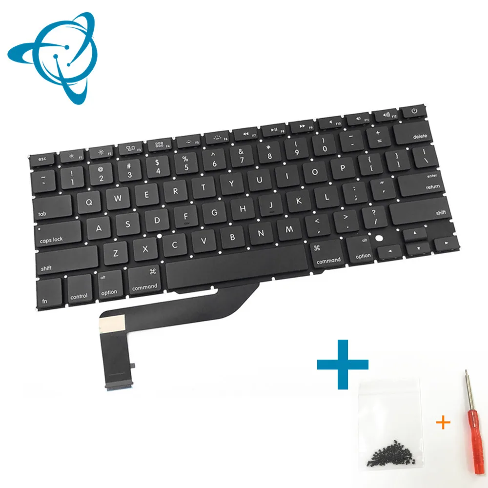 

New A1398 keyboard for Macbook Pro Retina 15.4 inches laptop MC975 MC976 ME664 ME665 ME293 ME294 keyboards Brand New 2012-2015