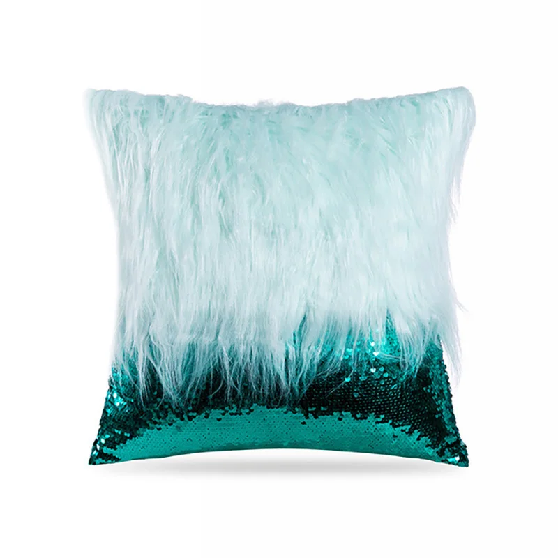 Cushion Cover with Core 45x45cm Long Fluff Sequin Stitching Pillow Decorative Pillows for Sofa Decortion Covers Cushions
Cushion Cover with Core 45x45cm Long Fluff Sequin Stitching Pillow Decorative Pillows for Sofa Decortion Covers Cushions