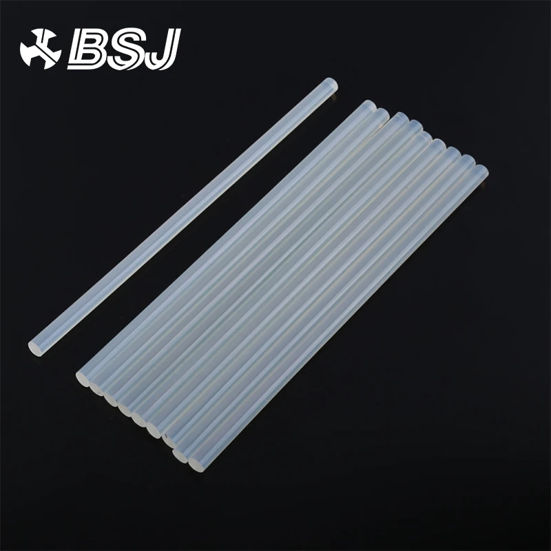 

10Pcs/lot Clear 11mm Hot Melt Glue Sticks For Electric Glue Gun DIY Stick 27cm length DIY Craft Album Repair Rod Melt Adhesive