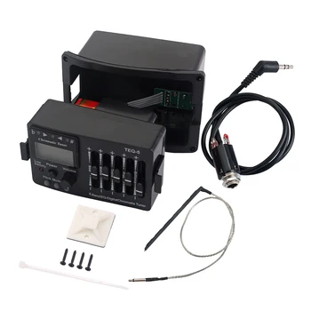 Acoustic Guitar 5-Band EQ Equalizer Guitar Preamp Piezo Pickup Tuner 12dB
Acoustic Guitar 5-Band EQ Equalizer Guitar Preamp Piezo Pickup Tuner 12dB
