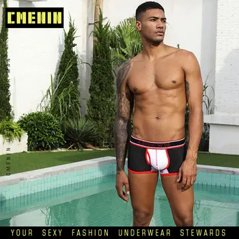 

CMENIN Brand Underwear Men Underpants Men's Panties Boxer Man Cotton Male Boxers Boxershorts Mens Soft Solid Ropa Interior 201