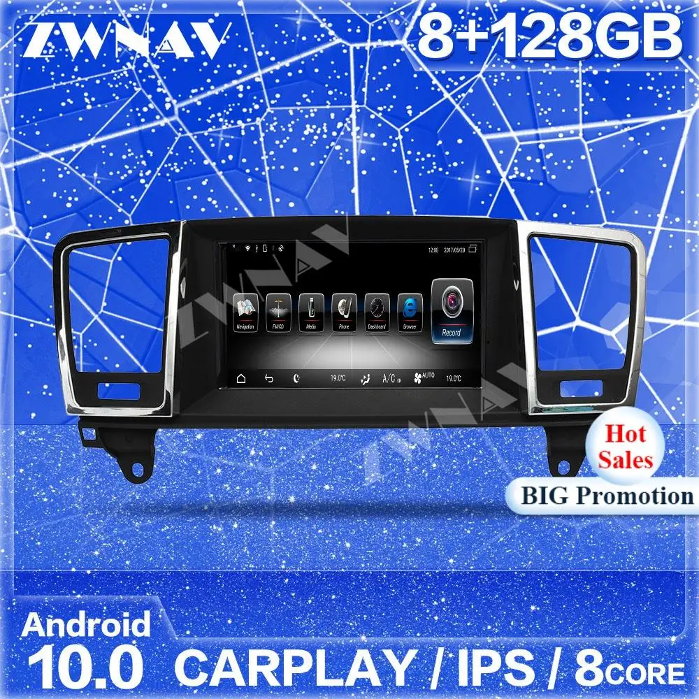 Touch screen Android 10 Car Multimedia Player For MERCEDES-BENZ ML 2012-2016 GL 2013-2016 GPS Navi Audio Radio stereo head unit
Touch screen Android 10 Car Multimedia Player For MERCEDES-BENZ ML 2012-2016 GL 2013-2016 GPS Navi Audio Radio stereo head unit