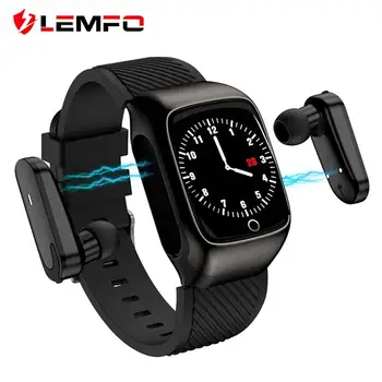 LEMFO Smart Watch Men With Bluetooth Wireless Earphones BT Calls Blood Pressure 2 In 1 Smart Watches 2020 For Android IOS Phone
LEMFO Smart Watch Men With Bluetooth Wireless Earphones BT Calls Blood Pressure 2 In 1 Smart Watches 2020 For Android IOS Phone