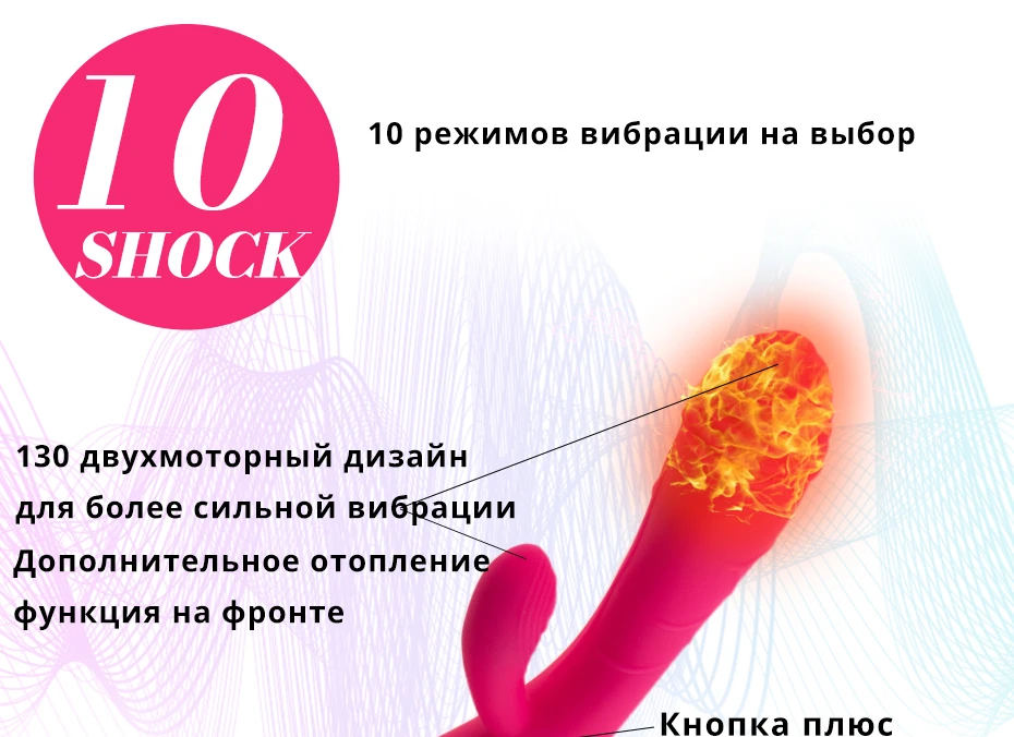 Фаллоимитатор С Режимом Фрикций