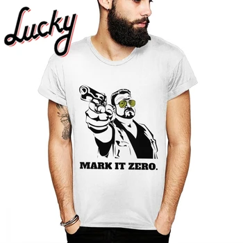 Man's O-neck Mark It Zero Walter Sobchak Big Lebowski T Shirt Hip Hop Men Cotton T Shirt Big Size
Man's O-neck Mark It Zero Walter Sobchak Big Lebowski T Shirt Hip Hop Men Cotton T Shirt Big Size