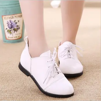 Kids Shoes British Style PU Leather Boys Girls Casual Flat Soft Rubber Spring New Yellow Black Children Shoes
Kids Shoes British Style PU Leather Boys Girls Casual Flat Soft Rubber Spring New Yellow Black Children Shoes