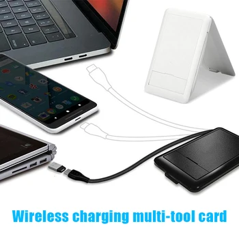 Multi-Function Wireless Charger Card Portable Holder Charging for Mobile Phone _WK
Multi-Function Wireless Charger Card Portable Holder Charging for Mobile Phone _WK