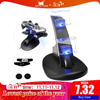 for Sony PS4 Charger Station Stand with Charge Cable for Playstation 4 PS4 Dual Charge Dock for PS4 Controller Charging Base LED
for Sony PS4 Charger Station Stand with Charge Cable for Playstation 4 PS4 Dual Charge Dock for PS4 Controller Charging Base LED