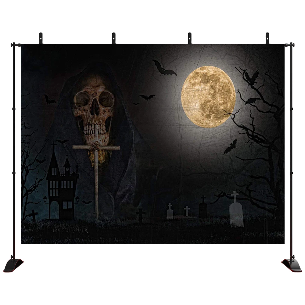 Full Moon Halloween Night Backdrop Sky Bats Pumpkin Skull Tombstone Photography Background Cloth Hallowmas Party Photo Props
Full Moon Halloween Night Backdrop Sky Bats Pumpkin Skull Tombstone Photography Background Cloth Hallowmas Party Photo Props