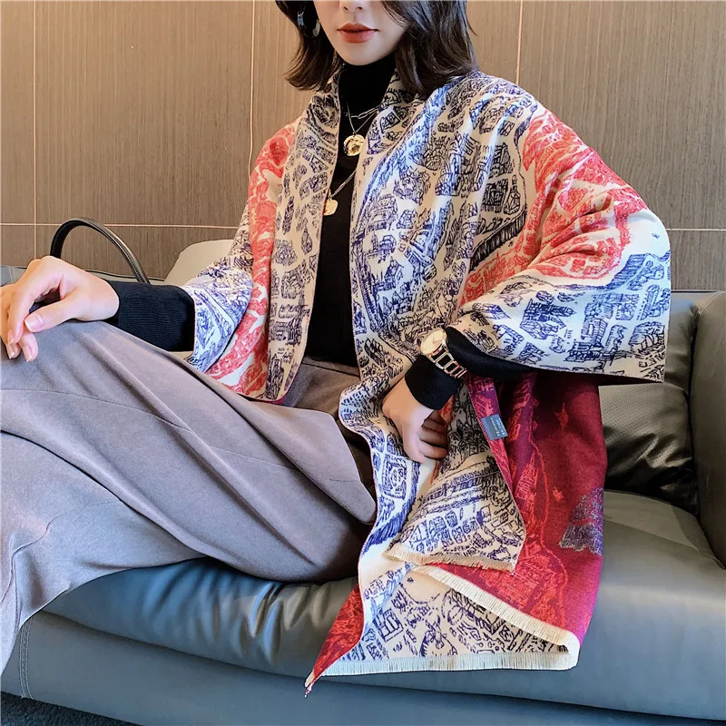 Fashion Winter Scarf Women Cashmere Warm Pashmina Foulards Lady Luxury Horse Scarves Thick Soft Bufanda Shawls Wraps 2020 New
Fashion Winter Scarf Women Cashmere Warm Pashmina Foulards Lady Luxury Horse Scarves Thick Soft Bufanda Shawls Wraps 2020 New
