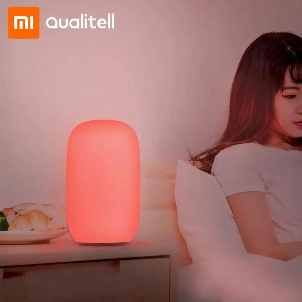 Xiaomi Qualitell Sleeping Light Assisted Sleep Bedside lamp Rechargeable Bedroom Light LED Softlight Night Light Large Desk Lamp
Xiaomi Qualitell Sleeping Light Assisted Sleep Bedside lamp Rechargeable Bedroom Light LED Softlight Night Light Large Desk Lamp