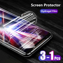 Protecteur d'écran antidéflagrant pour Asus ROG Phone 3 2 II ZS661KS ZS660KL, Film Hydrogel TPU souple, couverture complète à bord=